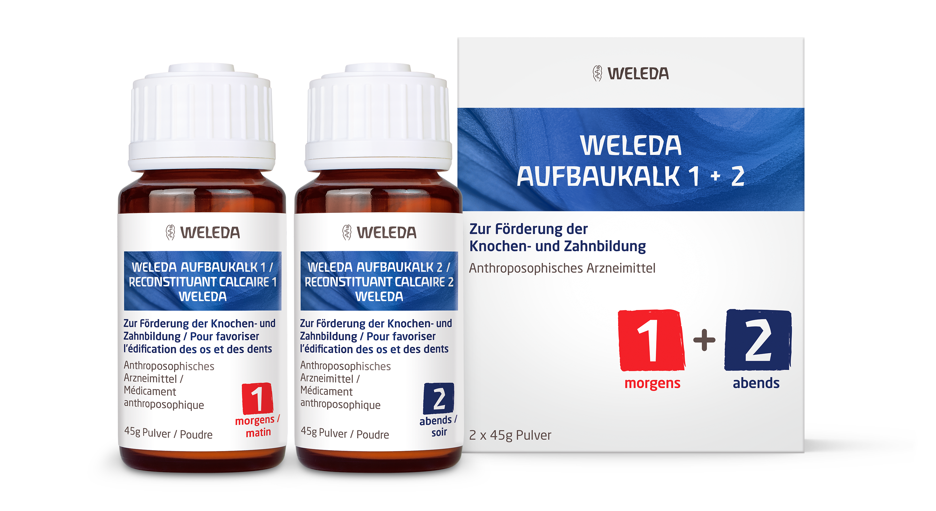 Aufbaukalk 1+2, Weleda