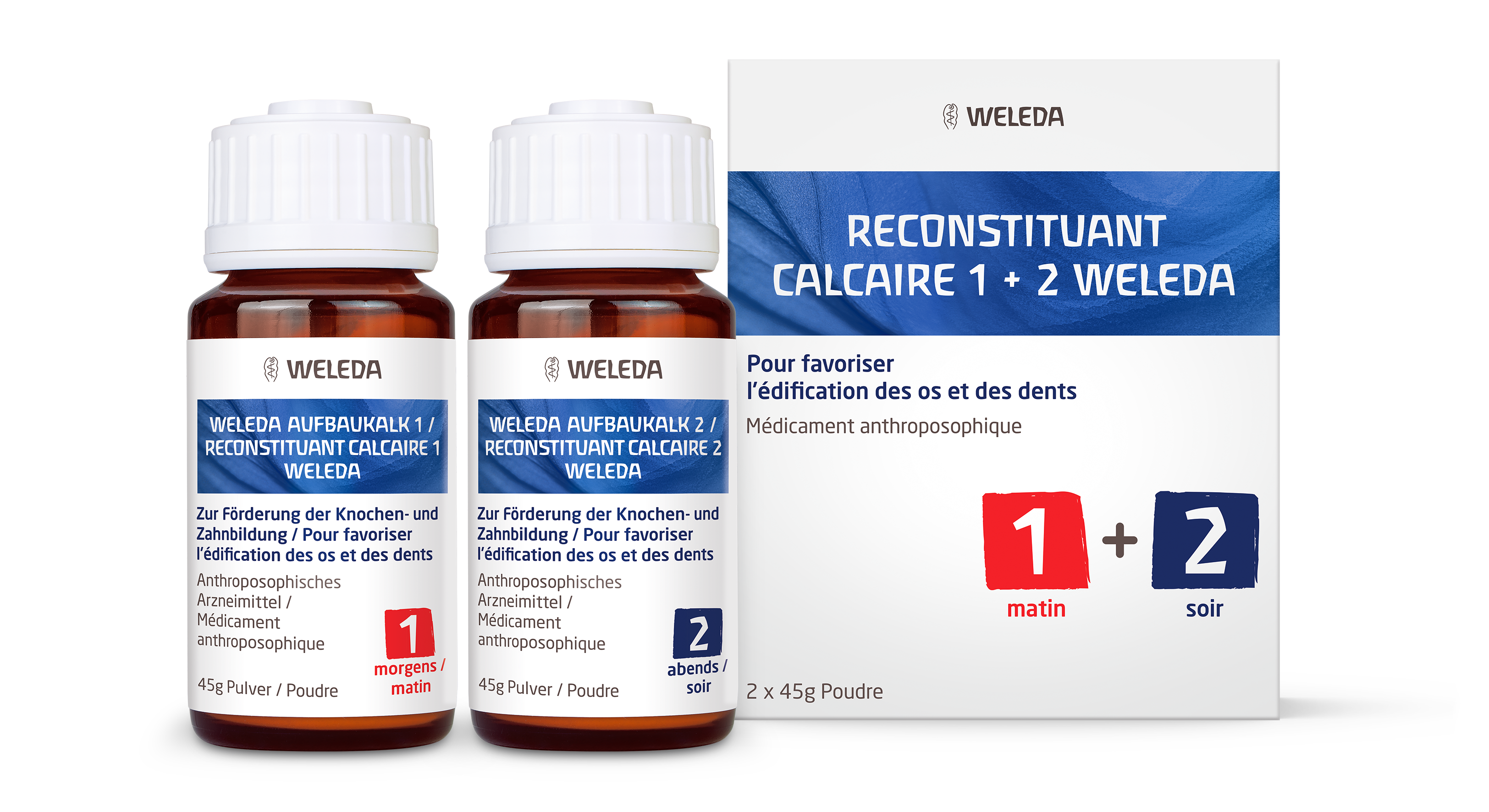 Reconstituant calcaire 1+2, Weleda